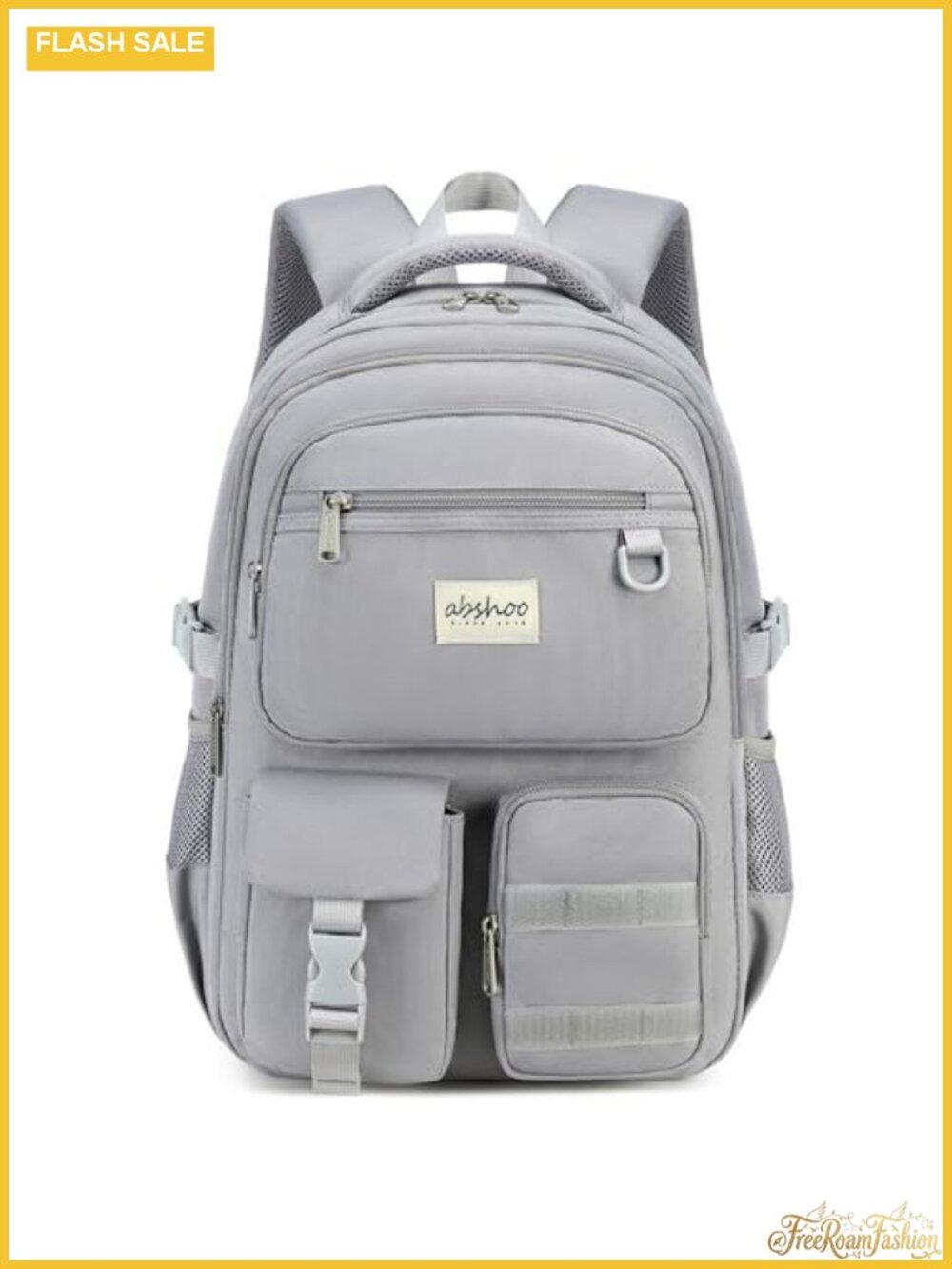 Heavy Duty Water Resistant Laptop Backpack Casual Multi Pocket Travel Daypack